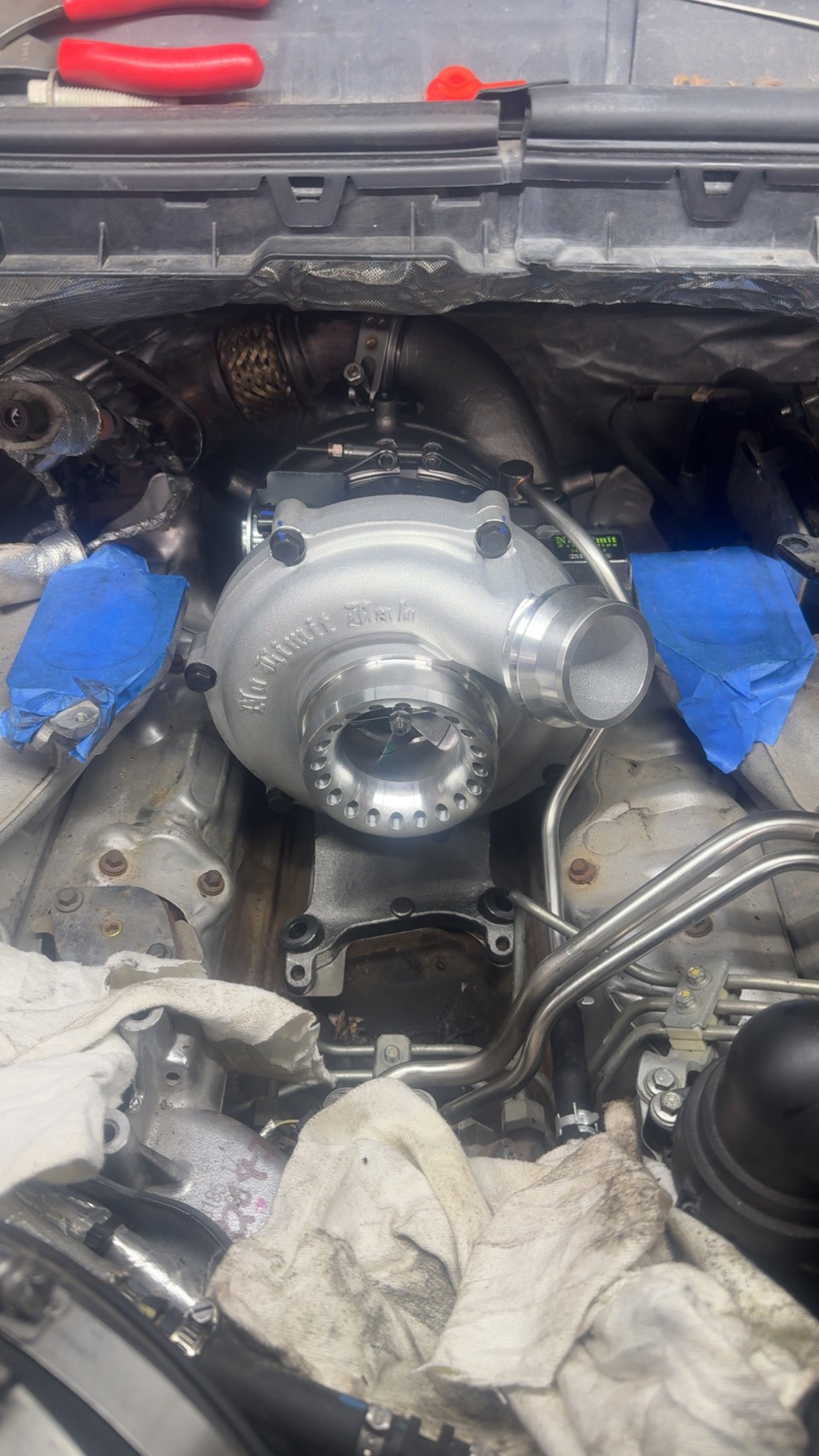 Precision Auto Repair shop photo showing repair detail